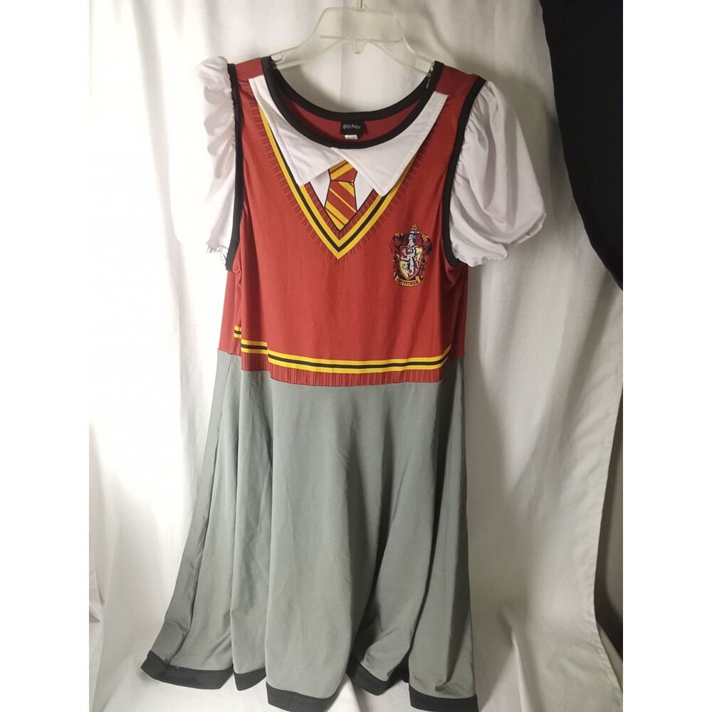 Harry Potter Gryffindor Costume Dress Adult Size M
